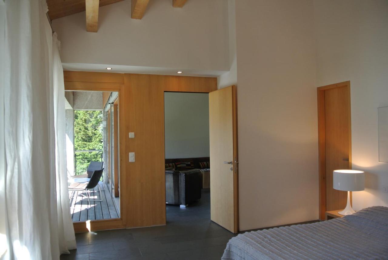 Chesa La Montanella - Ferienwohnung, Малоя Екстер'єр фото