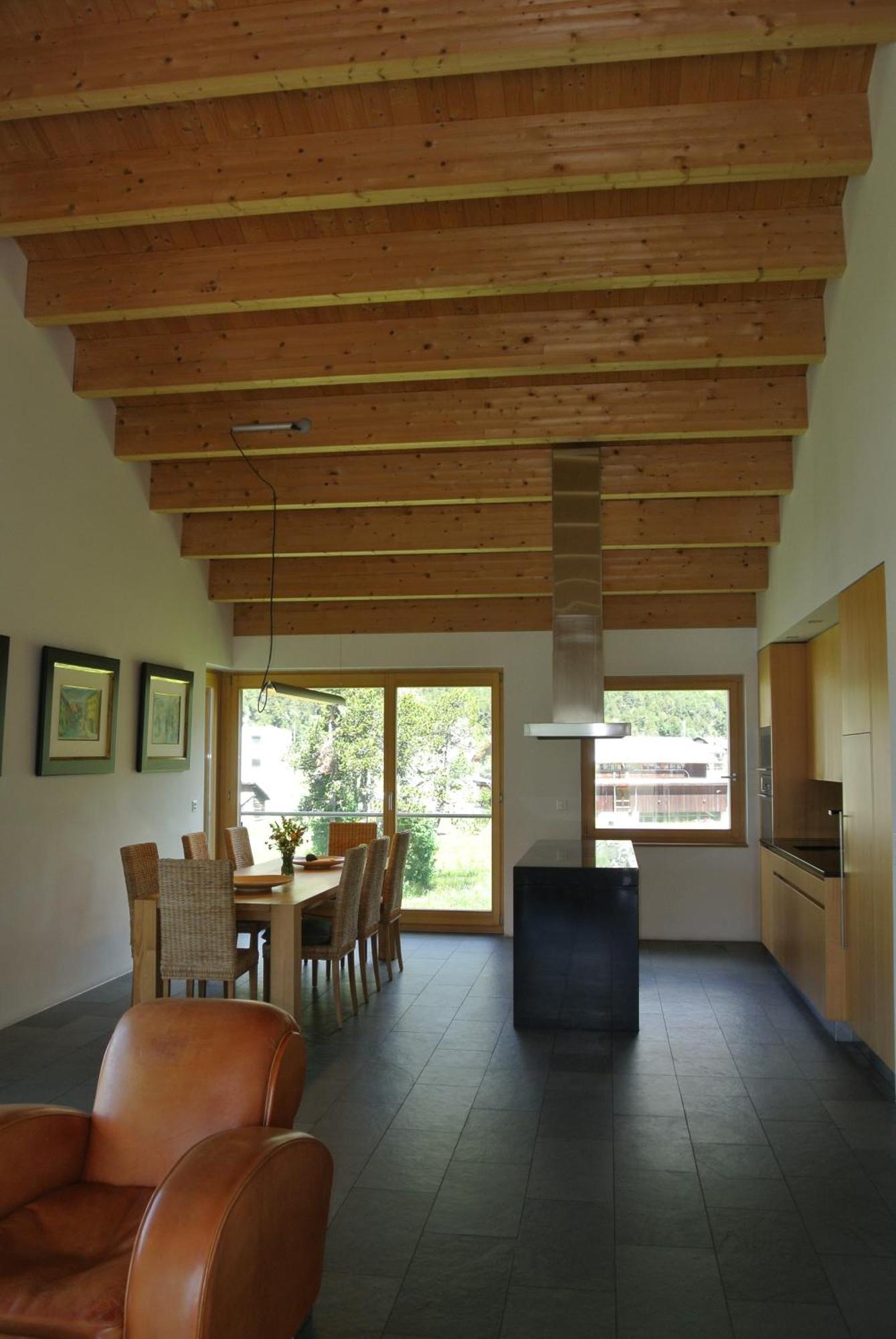 Chesa La Montanella - Ferienwohnung, Малоя Екстер'єр фото
